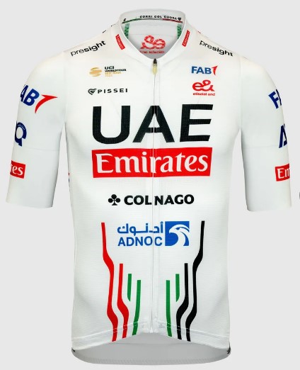 UAEチームエミレーツの2024NEWチームキットが販売開始。ジャージ