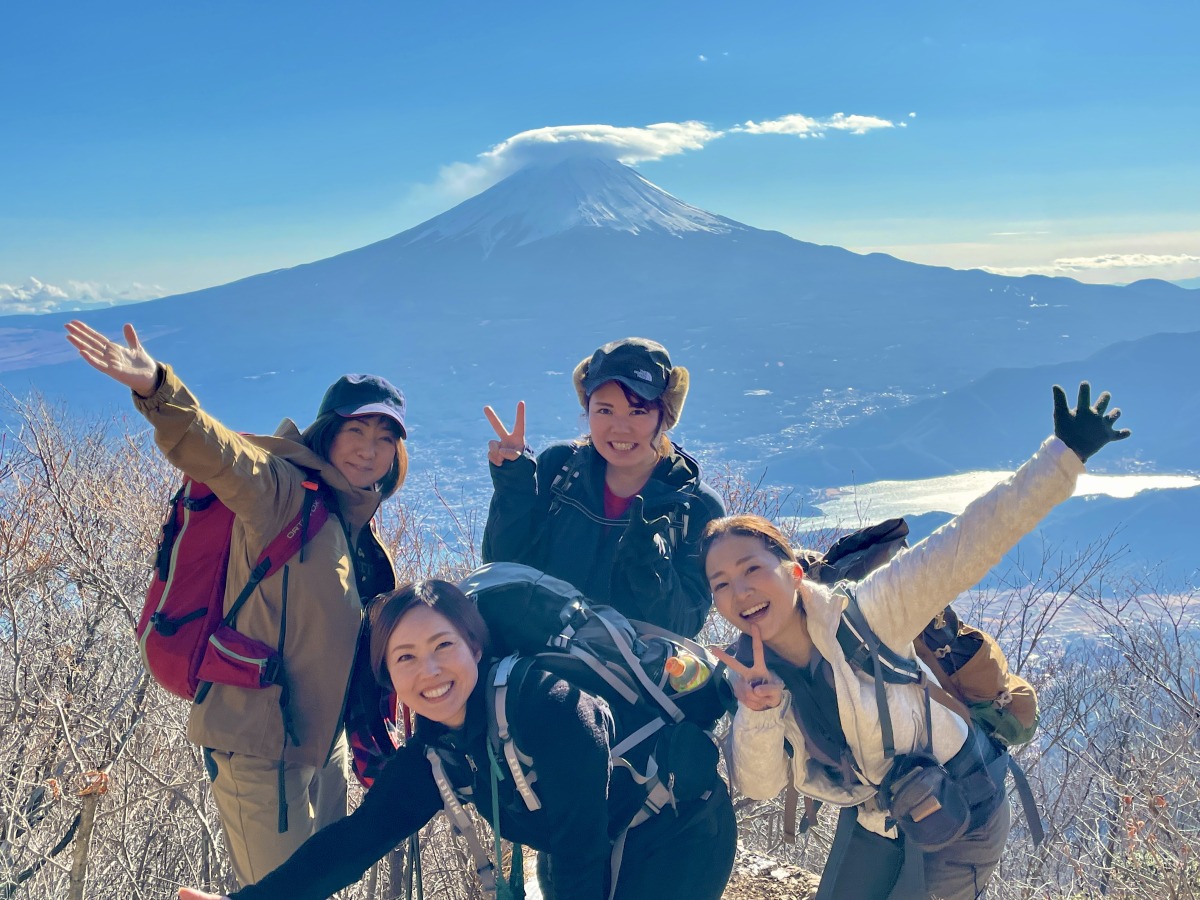 低山ハイク 富士山