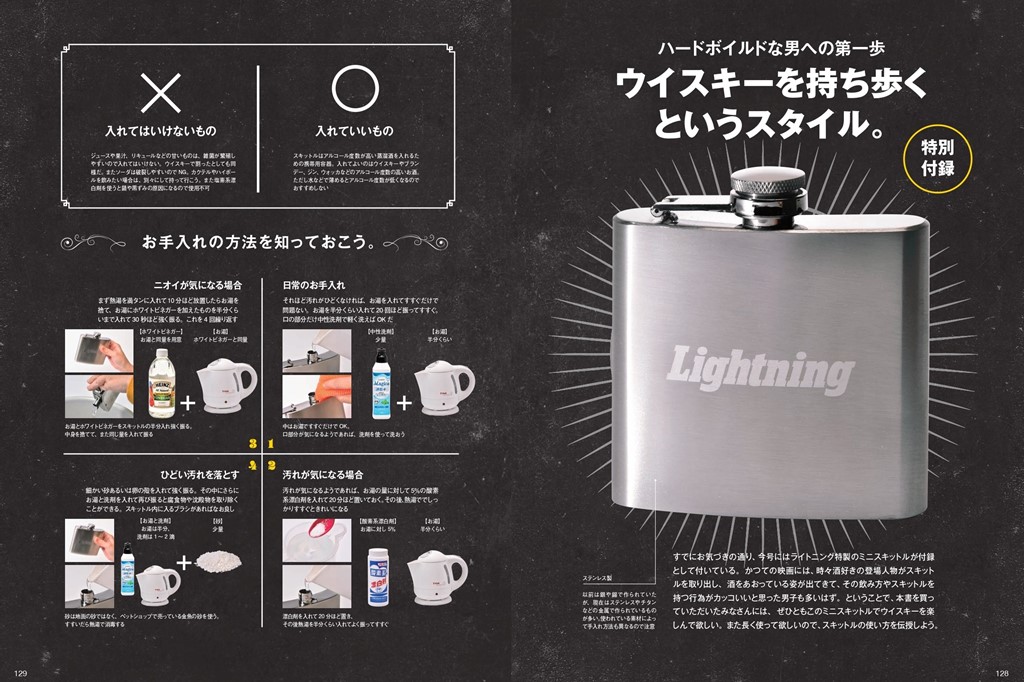 特別付録 ミニスキットル が付いてくる カッコイイ空間特集のlightning 年3月号本日発売 Lightning